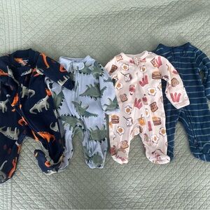 Carter's Blue Footies One Piece Soft and Cozy